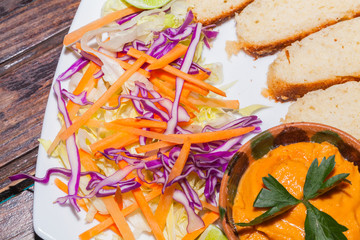Chickpeas With Tahini, Middle Eastern Cuisine