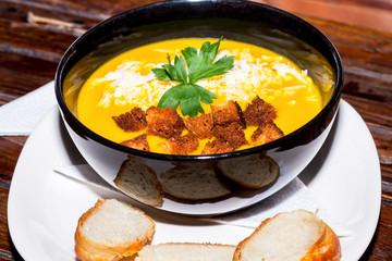 Vegetarian Pumpkin Soup