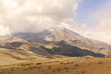 Chimborazo Is A Currently Inactive Strato Volcano