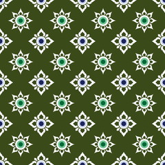 Thai pattern in wall painting,Laithai 