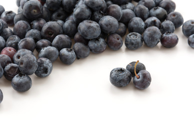 fresh blueberries