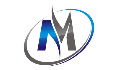 Letter M Logo Business 