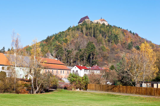 royal gothic castles Zebrak and Tocnik, Central Bohemian region, Czech republic, Europe