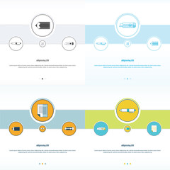 paper, pen, pencil and Utility knife Concept  design