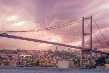 Bosphorus Bridge,Istanbul,Turkey