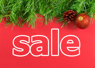 Christmas holiday sale