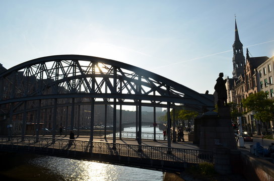 Kornhausbrücke in Hamburg