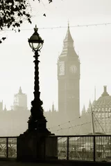 Gordijnen Heavy fog hits London © Sampajano-Anizza