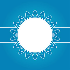 Beautiful design decorated frame