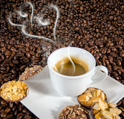 Guten Morgen: Liebe zu Kaffee :)