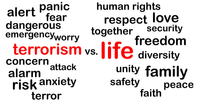 Terrorism vs. Life