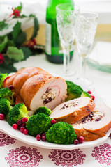 Christmas Turkey Breast Roll