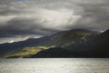 Ohrid lake near Saint Naum. Macedonia