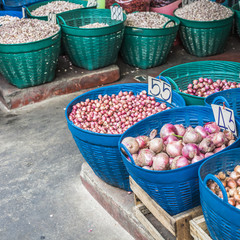 Market in Bangkok, Thailand.