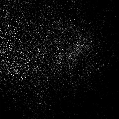 Grainy abstract  texture on a black background. Snow texture. Design element. Vector illustration,eps 10.