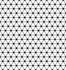 Vector seamless texture. Modern geometric pattern with repeating fragments of uniformly spaced triangles.