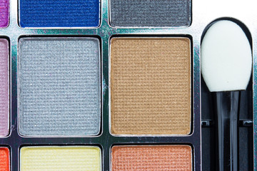 Close up make up collection