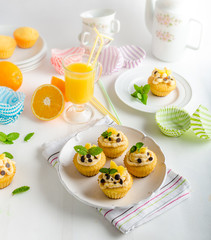 Fruit muffins