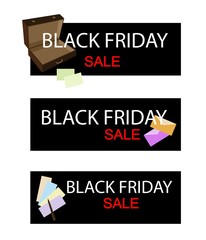 Office Supply on Black Friday Sale Banner
