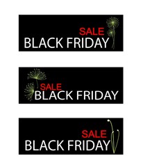 Cyperus Papyrus Plants on Black Friday Sale Banner