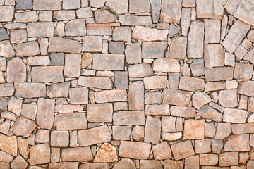 wall of rectangular freestones surface texture