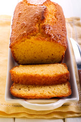 Citrus polenta cake