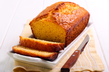 Citrus polenta cake