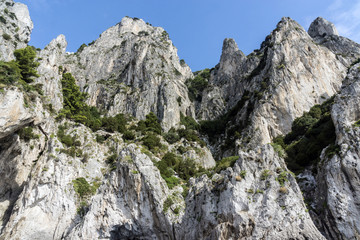 Fototapeta na wymiar Capris Steilküste