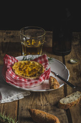 Grilled camembert