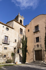Fototapeta na wymiar Fachada de San geronimo de la Murtra
