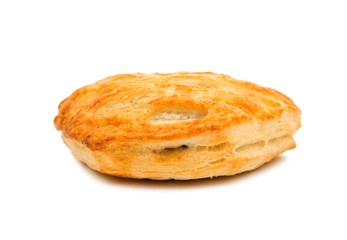 pastries on a white background