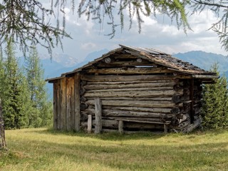 Alte Holzhütte