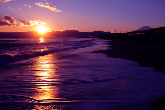 PURPLE SUNSET