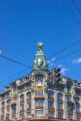 Singer building fragment