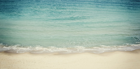 beach and sea landscape website banner design. 
