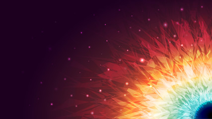 Shining Galaxy Background