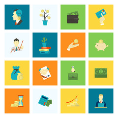 Business and Finance Icon Set