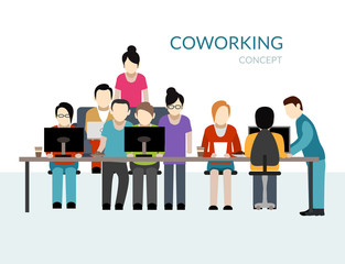 Coworking Center Concept