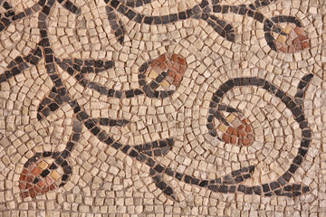Ancient byzantine mosaic - 95884375