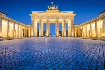 Brandenburg Gate at night, Berlin, Germany © JFL Photography