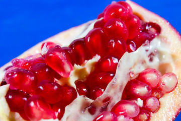 Pomegranate inside