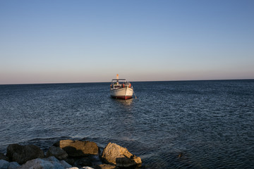 Beach at Rhodes island, Greece - Anthony Quinn bay