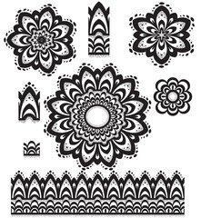 Round Ornament Pattern with pattern brush