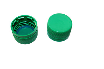 Green Plastic Bottle cap