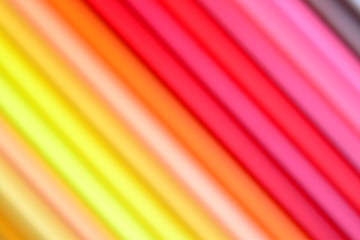 Blur image of Colorful Pencils / Colorful Background