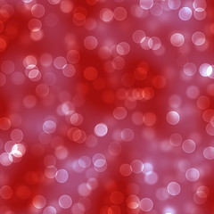 Red bokeh background
