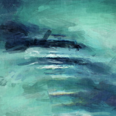 Fototapeta premium green watercolor background