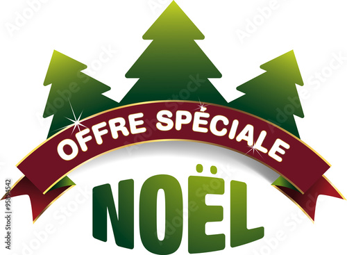 "NOËL OFFRE SPÉCIALE" fichier vectoriel libre de droits sur la banque d