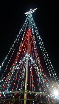 albero di Natale luminoso