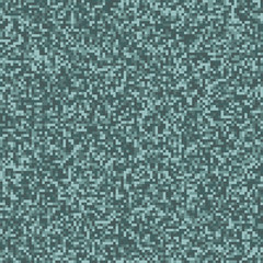 Seamless digital pixel pattern in blue (cold) colors